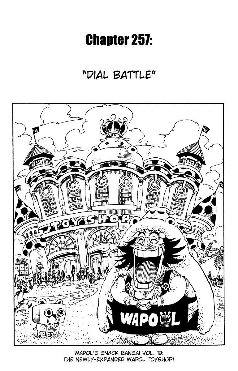 One Piece, Chapter 257 image 01